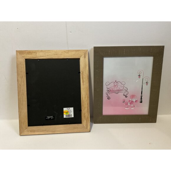 Girl's Paris Picture Prints Wall Decor - Set of 4 (8x10”) Framed - Picture 4 of 4